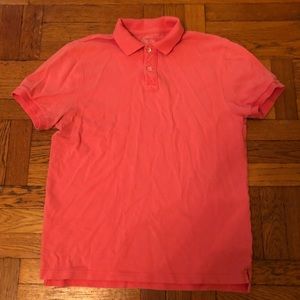 J.Crew Men’s M “Vintage Polo” salmon golf shirt